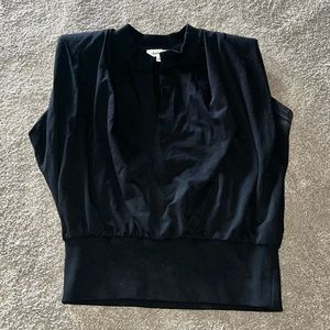 Another Love Black Top Muscle shirt Small